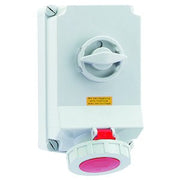 Bals Elektrotech - CEE-Steckdose abschaltbar, abgesichert (IEC 60309) Wandsteckdose abschaltbar 16604 verriegelt 63A 4p 4