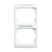 Busch-Jaeger - Abdeckrahmen Rahmen 2-fach 1732 NSKA-24G stws, senkr., Sichtf