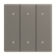 Busch-Jaeger - Abdeckung/Bedienelement für Installationsschalterprogramme Wippe 3-fach 2570-30-803 Elektroniktaster