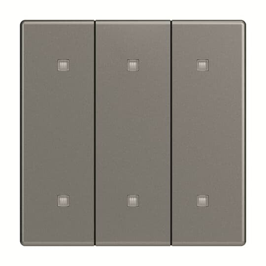 Busch-Jaeger - Abdeckung/Bedienelement für Installationsschalterprogramme Wippe 3-fach 2570-30-803 Elektroniktaster