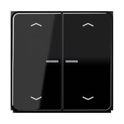 Jung - Bedienelement intelligent Taster 2fach BT CD 17102 P SW JUNG HOME