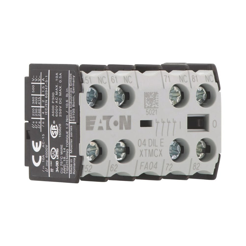 Eaton - Hilfsschalterblock Hilfsschalterbaustein 04DILE 4Ö,Zentral-Aufbau