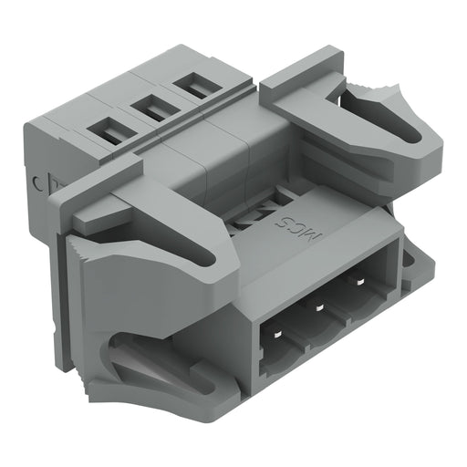 WAGO - Kabelsteckverbinder für Leiterplattensteckverbinder 1-Leiter-Stiftleiste 231-603/114-000 CAGECLAMP,2,5mm²,gr − 50 Stück