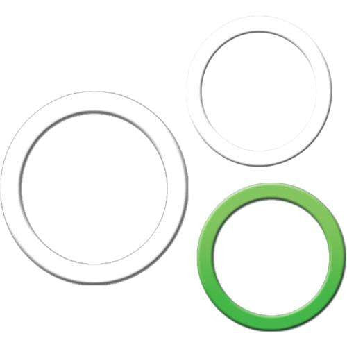 Stahl - Dichtring, flach CMP Dichtung weiß 167674 M75 75,500 mm
