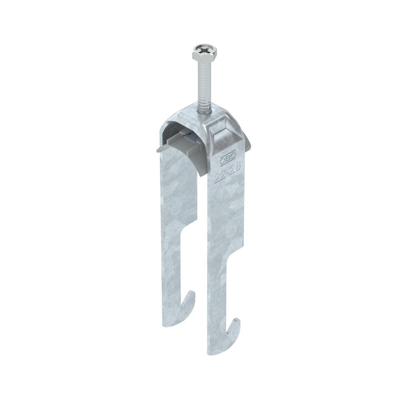 OBO Bettermann - Bügelschelle BS-W2-K-28 FT 2-28mm − 50 Stück