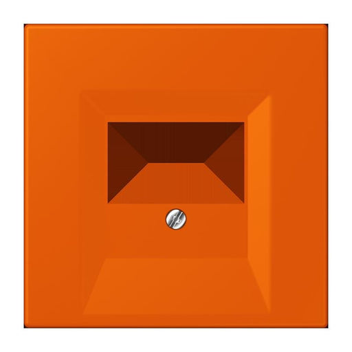 Jung - Einsatz/Abdeckung für Kommunikationstechnik Abdeckung für TAE LC 969 T 260 orange vif (4320S)