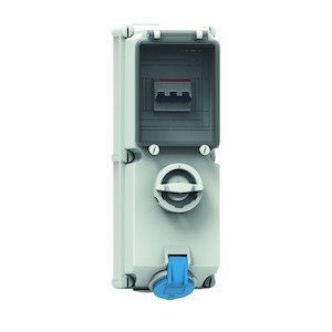 Bals Elektrotech - CEE-Steckdose abschaltbar, abgesichert (IEC 60309) Wandsteckdose abschaltbar 17286 abgesichert 63A 4p