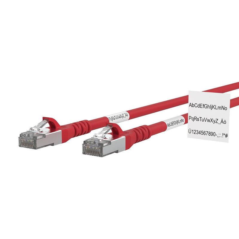 Metz Connect - Patchkabel Kupfer Patchkabel Cat.6A 130845A066WE AWG 26 10m rot