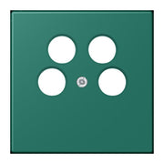 Jung - Einsatz/Abdeckung für Kommunikationstechnik Abdeckung für SAT-TV LC 990-4 SAT2 216 vert anglais (32040)