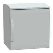 Schneider Electric - Gehäuse/Schaltschrank (leer) Tür Polyester NSYPLAT554G 500x500x420
