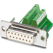 Phoenix Contact - Kontakteinsatz für Rundsteckverbinder D-SUB Kontakteinsatz VS-15-BU-DS #1688094 − 10 Stück