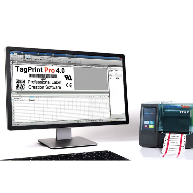 HellermannTyton - Zubehör/Ersatzteile für Telefax/Drucker/MFC Software TagPrint Pro4.0 EMEA Pro4.0EMEA Vollvers