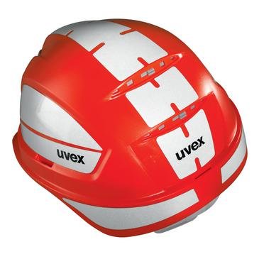 Uvex - Schutzhelm pheos B-S-WR rot m.Lftg. 9772334 Reflexset