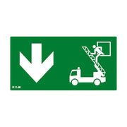 Ceag Notlichtsysteme - Piktogramm für Not-/Hinweisleuchte Piktogramm FT3EWEC-PICTO-RWD