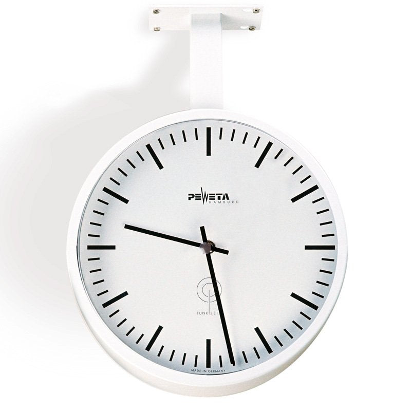 Peweta - Uhr Funkuhr 51.272.333 innen,1,5V,D=320mm