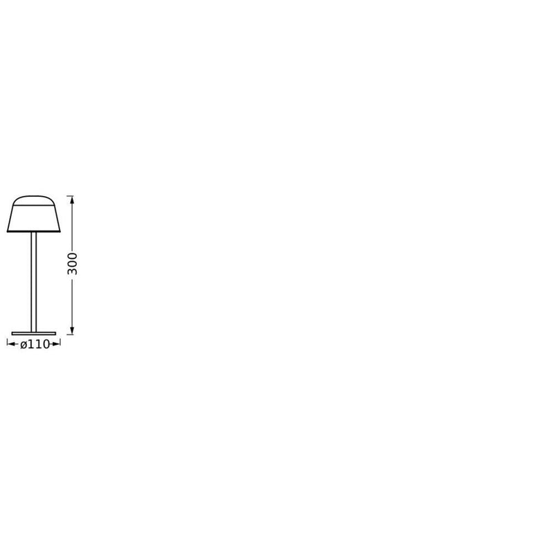 Ledvance - Decken-/Wandleuchte LED-Akku-Tischleuchte E.S.Table CCT Beige CCT, USB, Beige