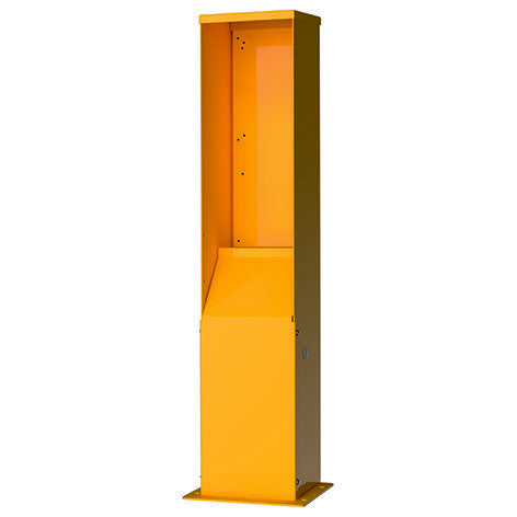 Mennekes - Zubehör/Ersatzteile für CEE-Steckvorrichtungen (IEC 60309) Energiezapfsäule 15524 200x280mm gelb