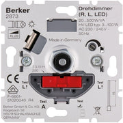Berker - Dimmer Drehdimmer 20-500W/VA 2873