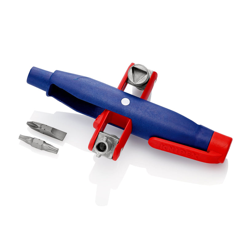 Knipex - Schlüssel für Gehäuse/Schränke Stift-Schaltschrank 00 11 07 Schlüssel