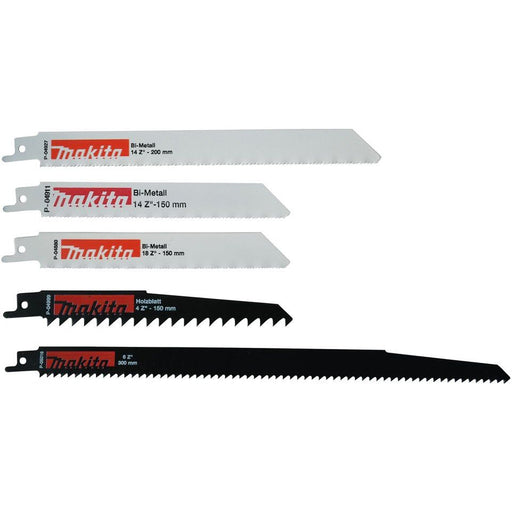 Makita - Sägeblatt Sortiment Recipro Starter Set P-83945 Uni 5tlg