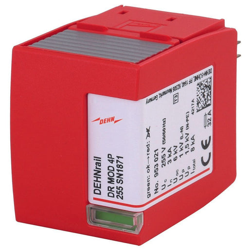 DEHN - Geräteüberspannungsschutz für Energietechnik/Stromversorgung Überspannungsableiter DRMOD4P255SN1871