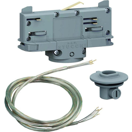 Ridi-Leuchten - Elektrisches Zubehör/Ersatzteile für Leuchten 3-Ph-Stromschienenadapter ST-ADL-DA-SW schwarz