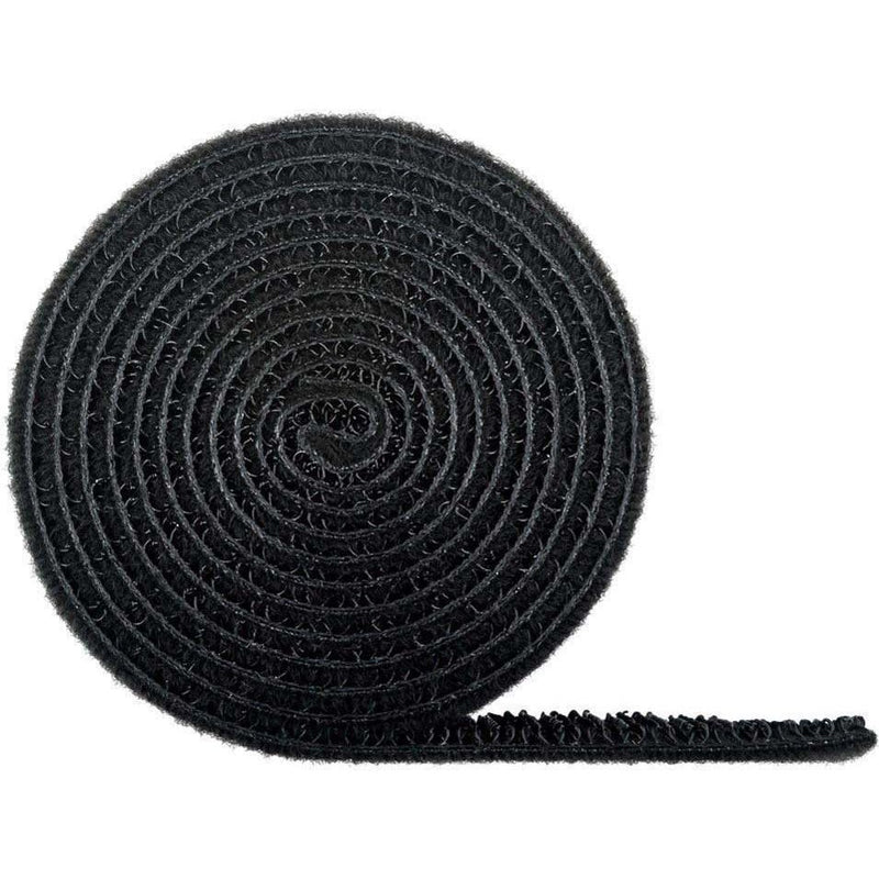 Goobay - Klettband Kabel Management Klett 70360 Verschluss,Rolle, 1m