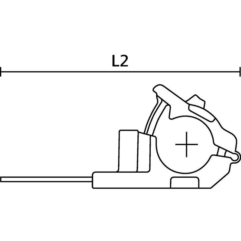 HellermannTyton - Befestigungsschelle für Kabel/Rohre Ratchet P-Clamp B-Serie 151-02875(280) 12,7 mm bis 19,5 mm − 280 Stück