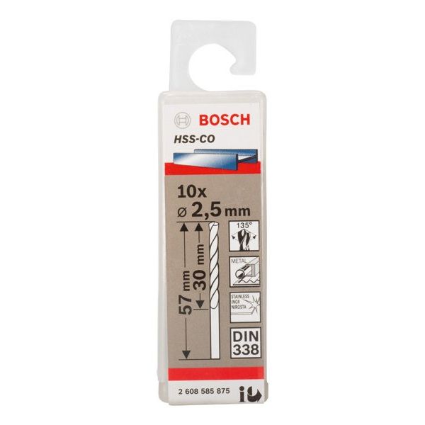 Bosch - Bohrer PRO Stainless Steel HSS-Co 2608585875 Spiralbohrer 2 x 30