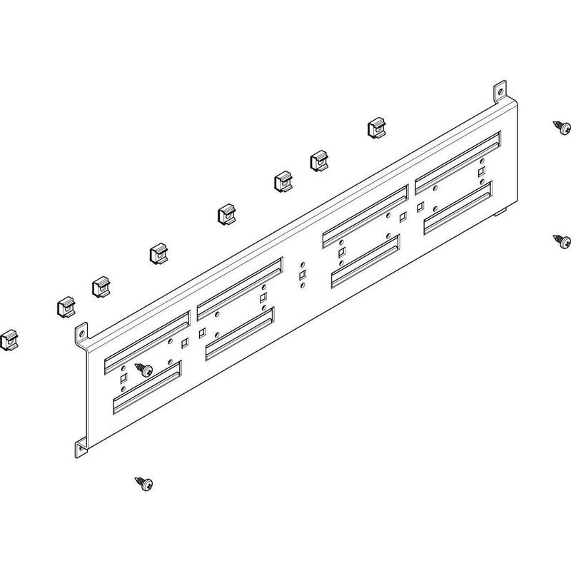 ABN - Zubehör/Ersatzteile für Schienenverteiler Montagetraverse FMT22309FN flach 2FB/2RE_NH