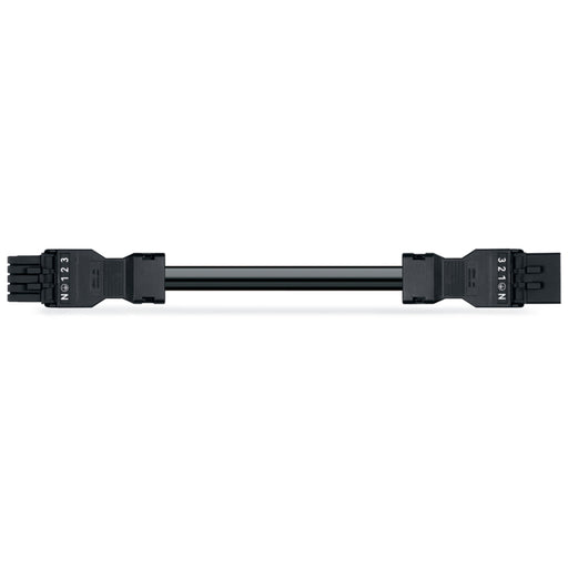WAGO - Konfektionierte Leitung für steckbare Gebäudeinstallation konfekt.Verbindungsleitung 891-8995/006-501 Eca,Buchse Stecker