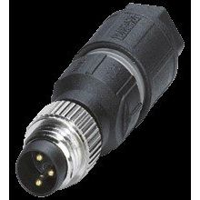 Pepperl+Fuchs Fabrik - Rundsteckverbinder, feldkonfektionierbar (Industriesteckverbinder) Stecker V3S-GM-Q4 konfektionierbar