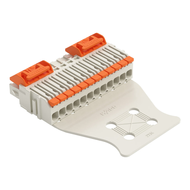 WAGO - Kabelsteckverbinder für Leiterplattensteckverbinder 1-Leiter-Federleiste,Hebel 27341112329000336000 PushinCAGECLAMP,lgr − 25 Stück