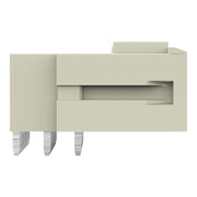 WAGO - Leiterplattensteckverbinder THT-Stiftleiste Lötstift 831-3628 1,0x1,2,abgew.,lgr − 12 Stück