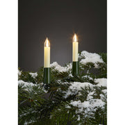 Hellum - Festbeleuchtung LED-Filament-Kerzenkette 845556 20-tlg. außen