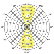 Brumberg Leuchten - Decken-/Wandleuchte LED-Wandleuchte 60110103 3000K graphit IP54