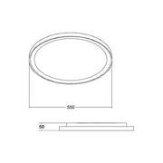 Brumberg Leuchten - Decken-/Wandleuchte LED-Anbaudownlight 230V 12214083 3000/4000K