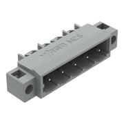WAGO - Leiterplattensteckverbinder THT-Stiftleiste Lötstift 231-435/040-000 1,0x1,0,abgew.,gr − 100 Stück