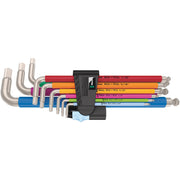 Wera - Werkzeugset Winkelschlüsselsatz 05022860001 3950/9 Hex-Plus eds