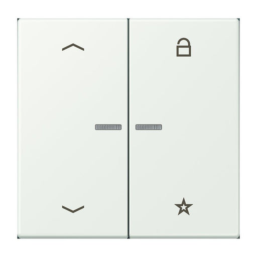 Jung - Bedienelement intelligent eNet Taster Universal 1f. FM LC 1701 P 210