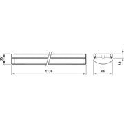 Philips Lighting - Geräteträger für Lichtbandsystem LED-Gerätetrager LL523X LED #88934700 840, DALI/interact