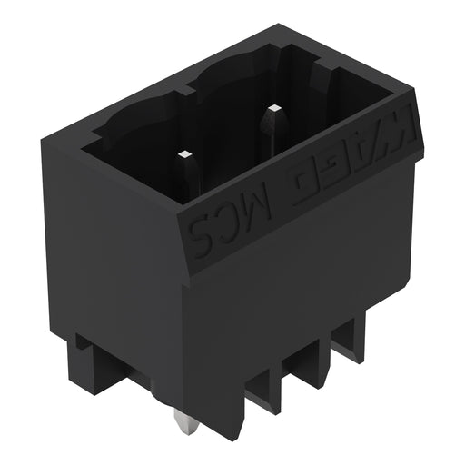 WAGO GmbH & Co. KG - Leiterplattensteckverbinder THR-Stiftleiste Lötstift 231-17#4050821042716 1,2x1,2,gerade,sw − 100 Stück
