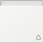 Gira - Abdeckung/Bedienelement für Installationsschalterprogramme Wippe Symb. Klingel 367303 Reinweiß