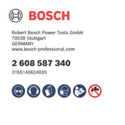 Bosch - Bohrkrone Diamanttrockenbohrkrone G 2608587340 1/2-Zoll Standard