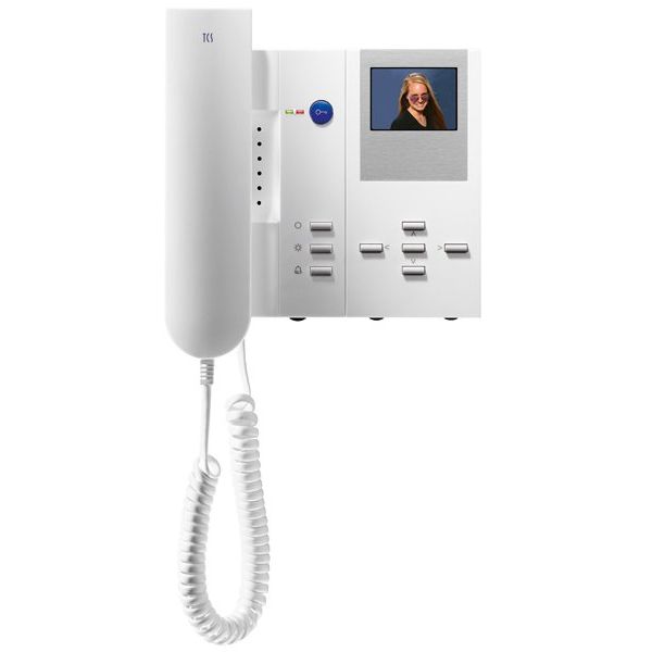 TCS Tür Control - Innenstation für Türkommunikation Video color Innenstation IMM1300-0140 m.Hörer 4+5 Taste