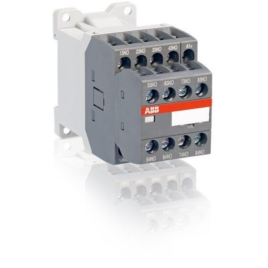 ABB Stotz S&J - Hilfsschütz, Relais Hilfsschütz NSL44E-81 24V DC, 4S+4Ö