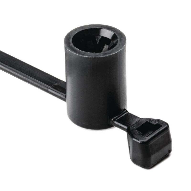 HellermannTyton - Kabelbinder Befestigungsbinder T50SSBS50TE HS sw 160x4,6 − 500 Stück