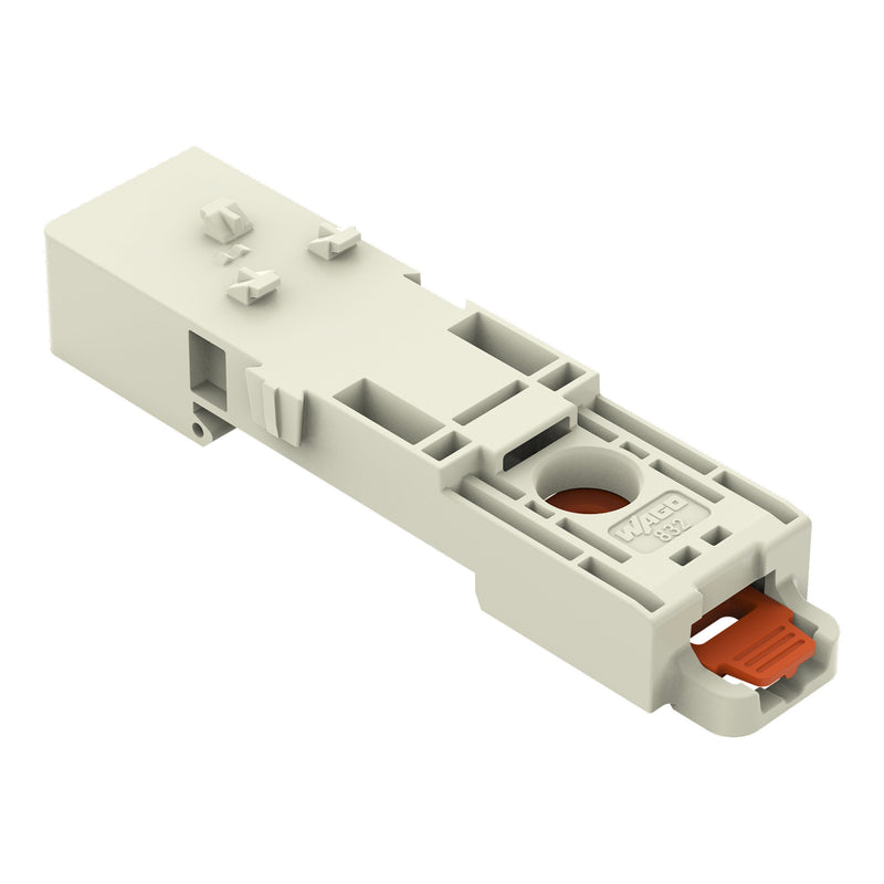 WAGO GmbH & Co. KG - Zubehör/Ersatzteile für Klemmen Montageadapter 832-1038 3-teilig,lgr − 10 Stück