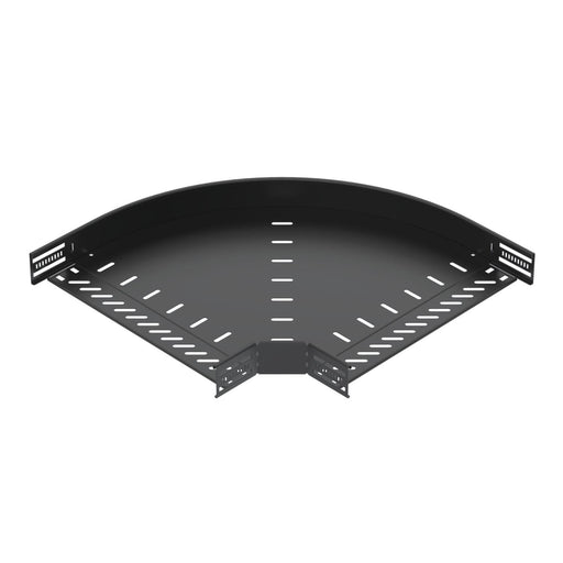 OBO Bettermann - Bogen für Kabelrinne Bogen 90° für Kabelrinne RB 90 640 FSK SW horizontal 60x400