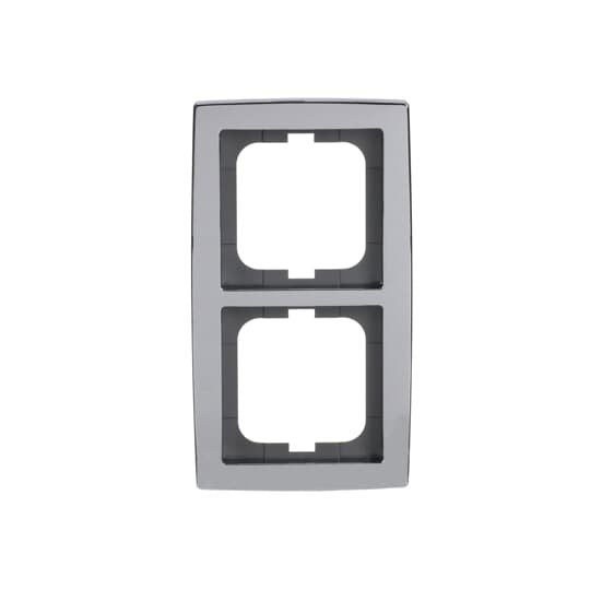Busch-Jaeger - Abdeckrahmen Rahmen 2-fach 1722-80G chrom glanz